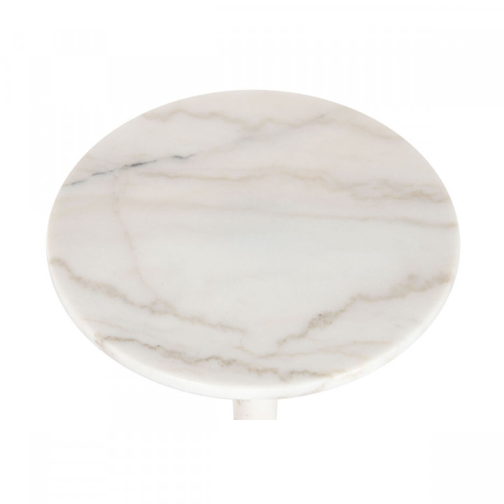 Tavolo aggiuntivo Home ESPRIT Bianco Dorato 41 X 41 X 58 CM