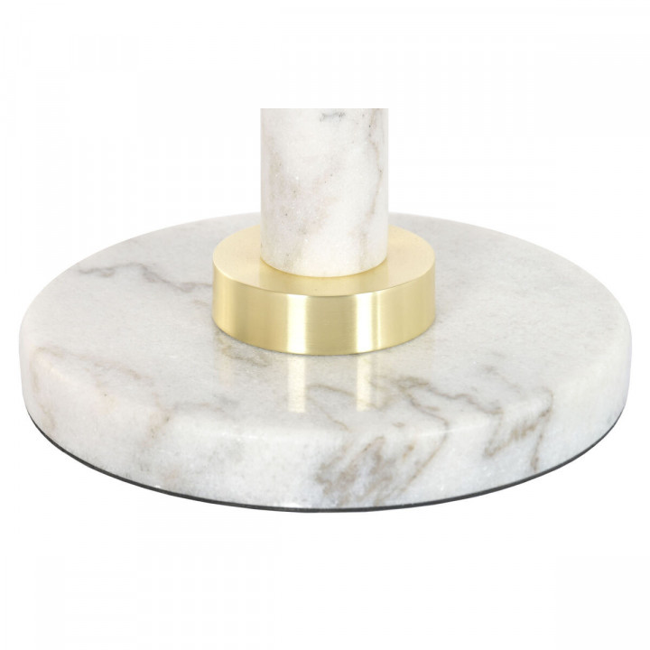 Tavolo aggiuntivo Home ESPRIT Bianco Dorato 41 X 41 X 58 CM