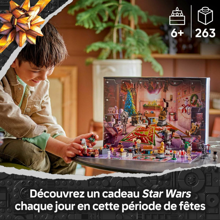 Konstruktionsspiel Lego 75418 Advent Calendar 2025 Star Wars 263 Stücke