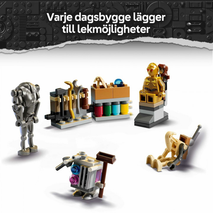 Set de construction Lego 75418 Advent Calendar 2025 Star Wars 263 Pièces