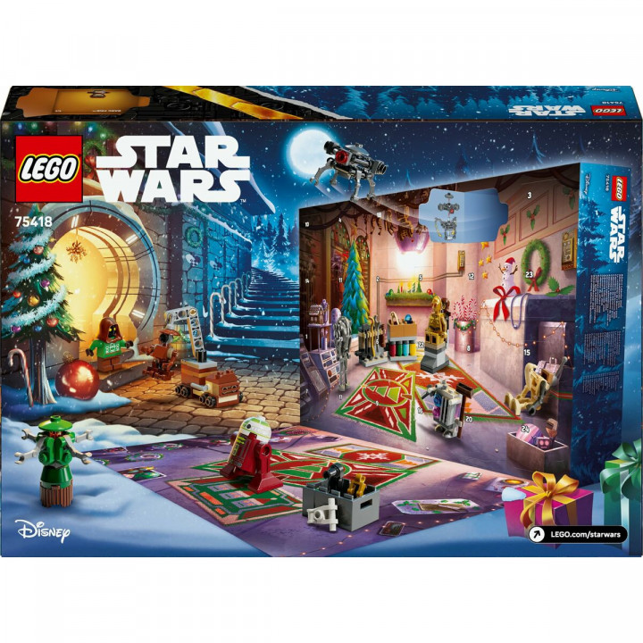 Juego de Construcción Lego 75418 Advent Calendar 2025 Star Wars 263 Piezas