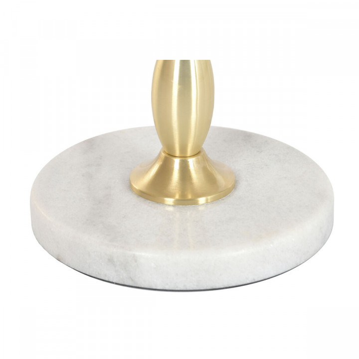 Tavolo aggiuntivo Home ESPRIT Bianco Dorato 41 x 41 x 57 cm