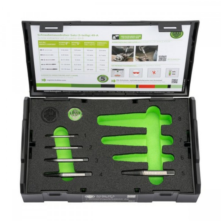 Extractor Set KUKKO 3-18 mm