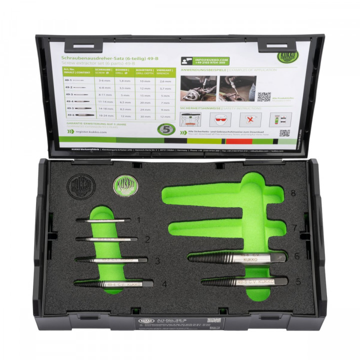 Extractor Set KUKKO 3-18 mm