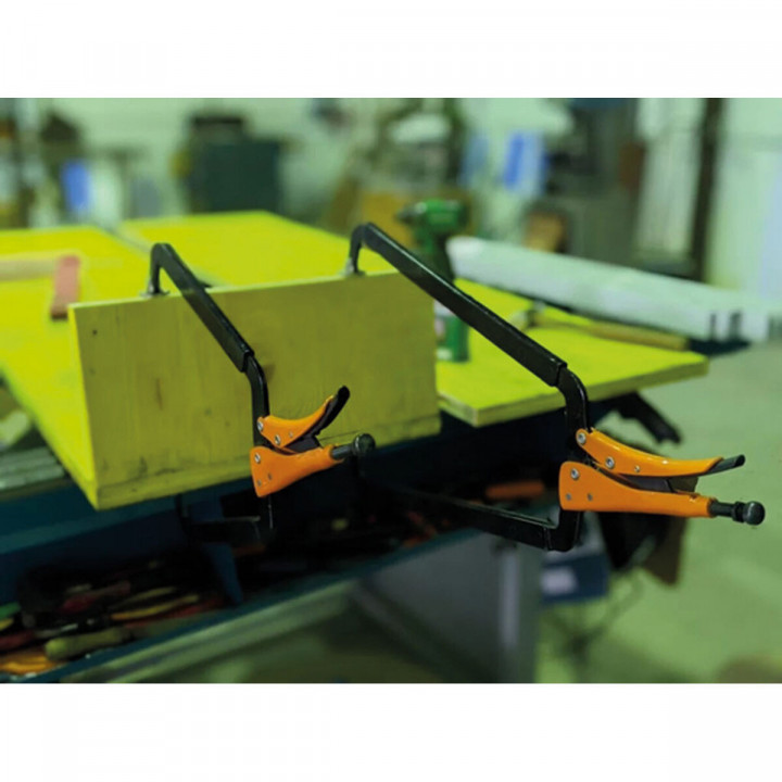 Morsetto a vite Grip-on 90 mm A collo di cigno